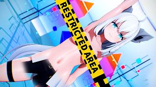 【MMD ホロライブ 4K/60fps】《白上フブキ (Shirakami Fubuki)》~《Helicopter - CLC》