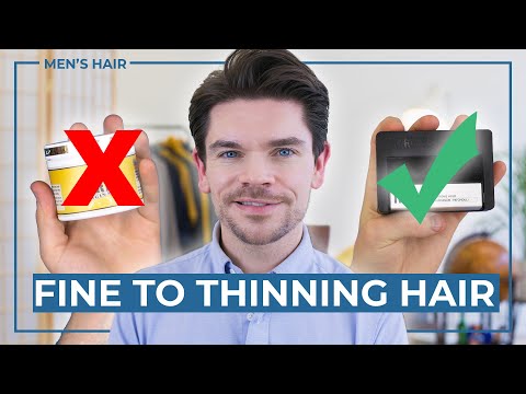 Best Products For Fine To Thinning Hair | Men's Hair