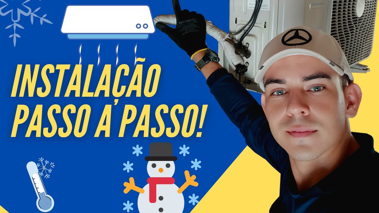 2022?Como Instalar Ar Condicionado Split [Video Rápido e Objetivo]