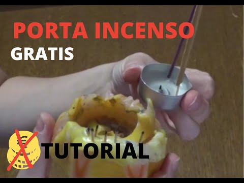 Porta incenso a costo zero- Come farlo_ Turorial