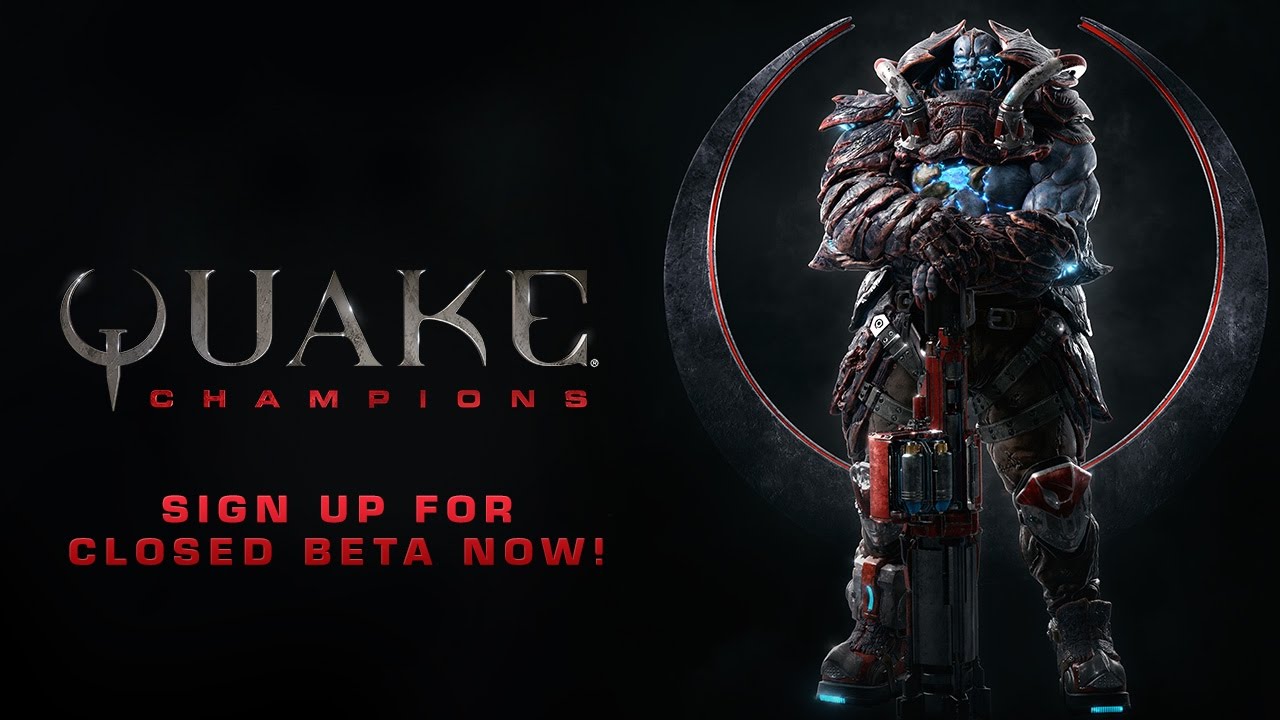 Quake Champions: Closed Beta Announcement Trailer - YouTube