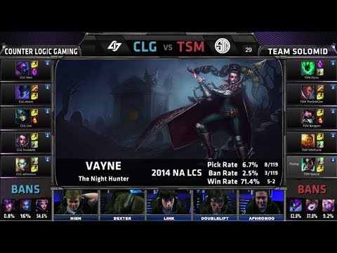 TSM vs CLG Game 2 | Semifinals Season 4 NA LCS Spring 2014 Playoffs | CLG vs TSM G2