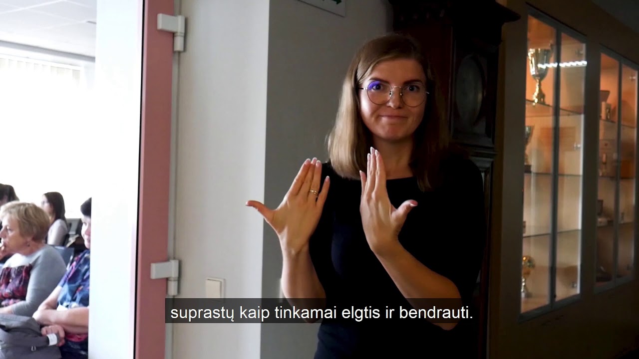 Mokymai apie viešųjų paslaugų (policininkų, greitosios pagalbos, gaisrininkų) teikimą klausos negalią turintiems asmenims