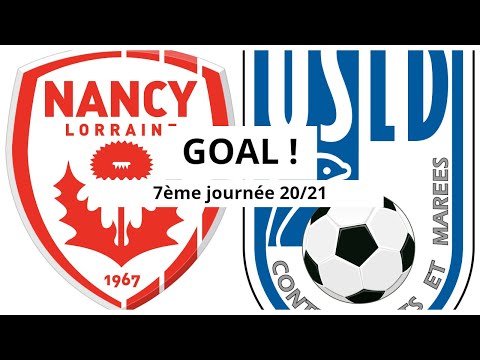 Nancy - Dunkerque [2-(1)] GOAL 73' (Cheick Diarra) 7ème journée 2020/21