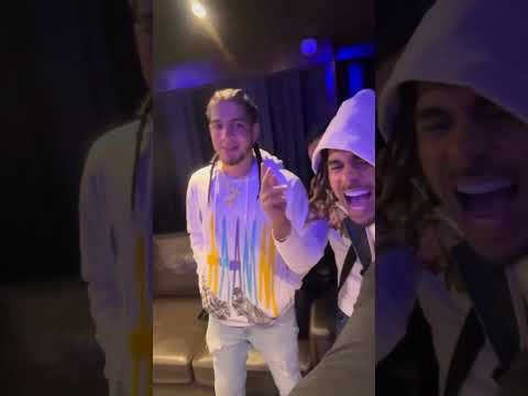 Ozuna Con El Rubio Acordeón y El Blachy #rd #viral #latinmusic