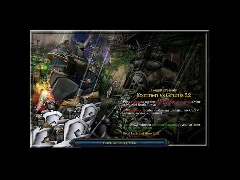 Warcraft III Footmen vs Grunts