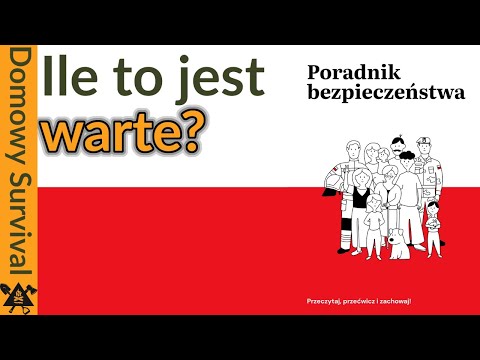 Ile wart jest rządowy "Poradnik bezpieczeństwa"?