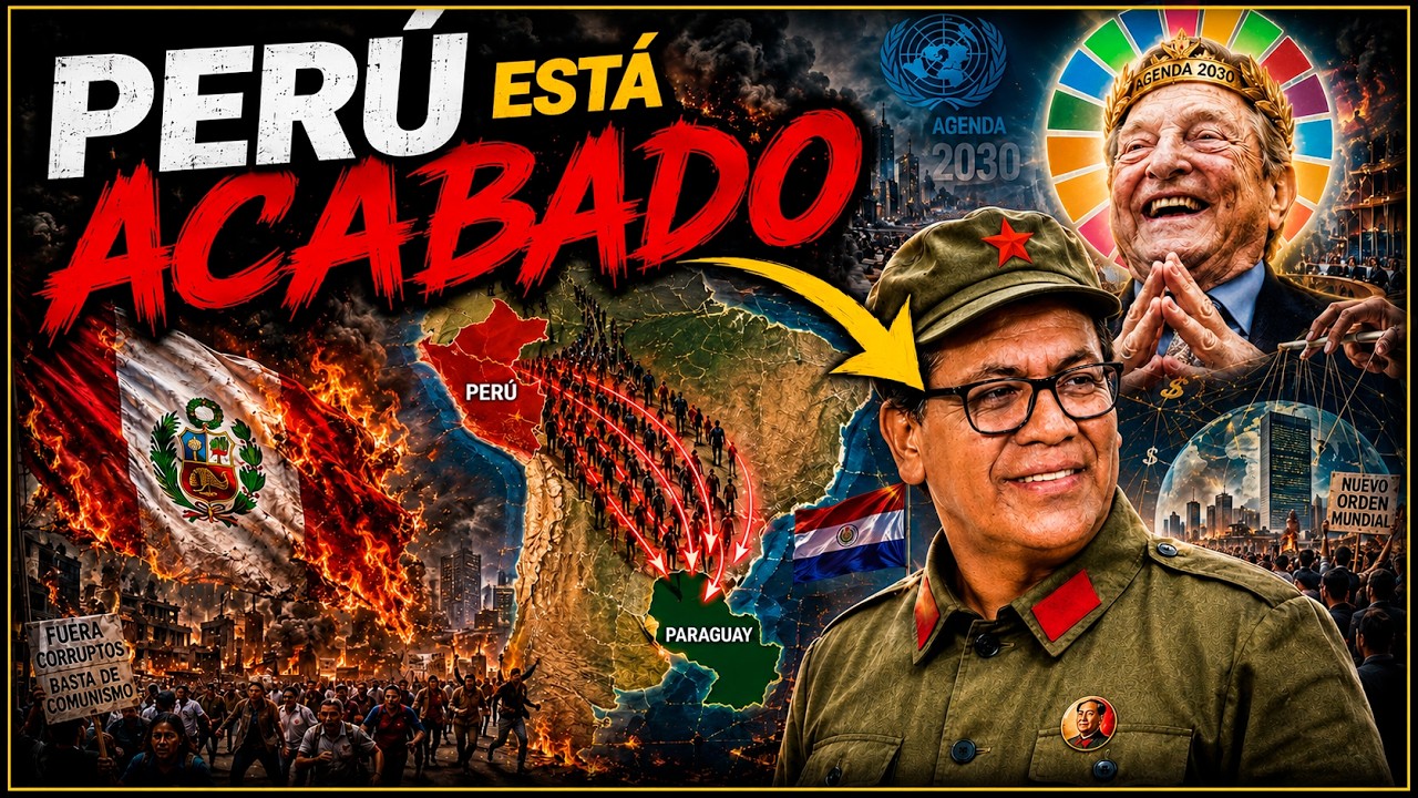 🔴 El FIN de PERÚ 🔥 La ÉLITE GLOBAL ha logrado DESTRUIRLO y la IZQUIERDA RADICAL sembrará el CAOS