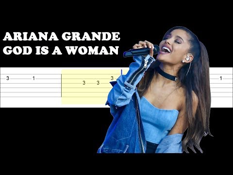 Ariana Grande - God Is A Woman (Easy Guitar Tabs Tutorial)