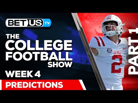  College Football Week 4 Predictions...