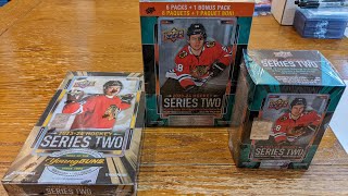 CONNOR BEDARD EXPLOSION!! 2023-24 UD Series 2, three more boxes with YG, POE, O-Pee-Chee and More!
