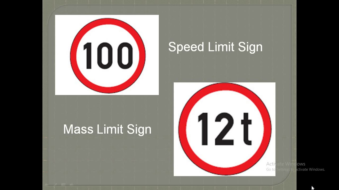 Transportation Engineering || Traffic Signs || Lec - 36