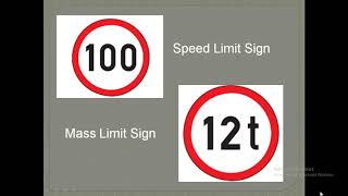 Transportation Engineering || Traffic Signs || Lec - 36
