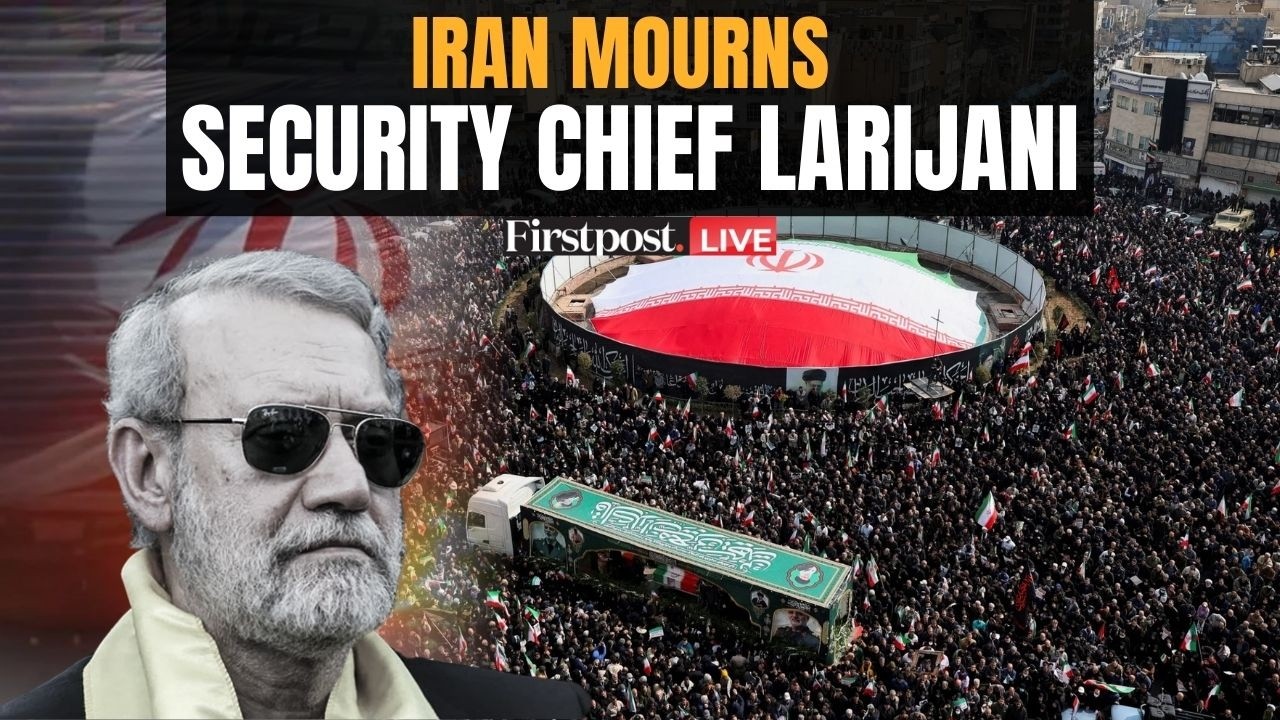 LIVE: Tehran Holds Funeral for Security Chief Larijani, Basij Chief Soleimani Killed By Israel |N18G
