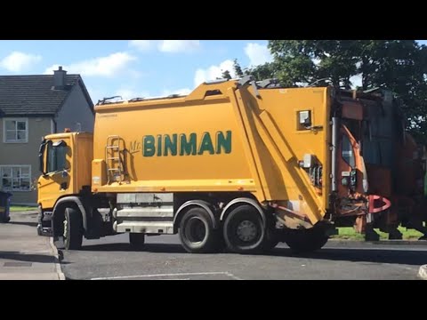 Mr Binman 2019 Scania P320 Next Gen 6x2 with 70/30 split Dennis Twin Pack with Terbergs || 4/8/22