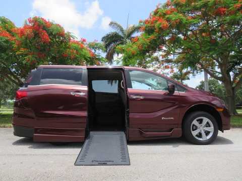 2018 Honda Odyssey EXR (5FNRL6H71JB) with an 3.5L V6 SOHC 24V engine, 6A transmission, located at 4301 Oak Circle #19, Boca Raton, FL, 33431, (954) 561-2499, 26.388472, -80.084045 - ? **2018 Honda Odyssey BraunAbility XI Wheelchair Accessible Van** ? **Quality. Reliability. Accessibility.** Looking for a dependable, low-mileage wheelchair accessible van? This **2018 Honda Odyssey BraunAbility XI** is in **excellent condition inside and out** and is ready for its next owne - Photo#0