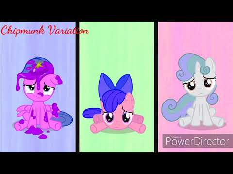 (Japanese) The Cutie Mark Crusaders - Babs Seed (Multiple Variations) (Request For TT16)