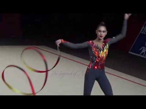 Vlada NIKOLCHENKO (UKR) ribbon - 2019 Thiais AA