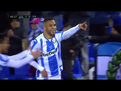 Golazo de En-Nesyri en el Leganes 2 - SD Eibar 2  | Audio: Lluís Izquierdo | 18-19
