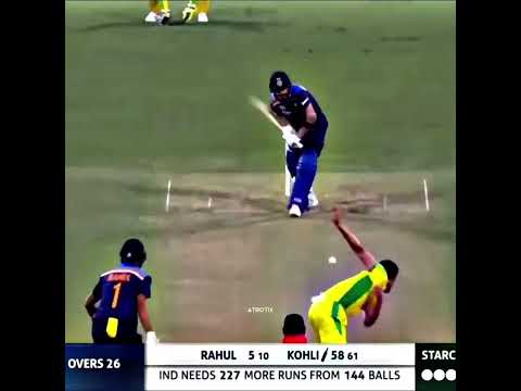 Virat kohli vs Mitchell Starc//🥰💪 #Virat Kohli # Shorts 😊 please do like & subscribe 👍👍