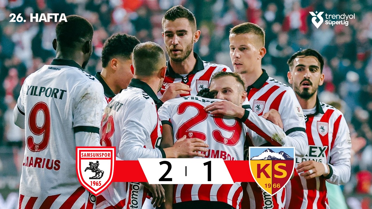 Samsunspor vs Kayserispor Highlights