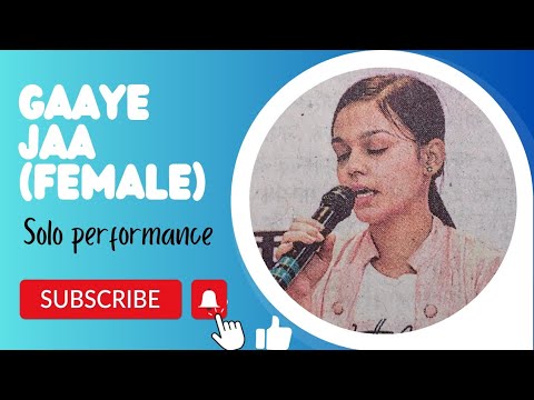 GAAYE JAA (Female) || Performance At Dainik Bhaskar's Organised Medhavi Chhatra Samman Samaroh 2023✨