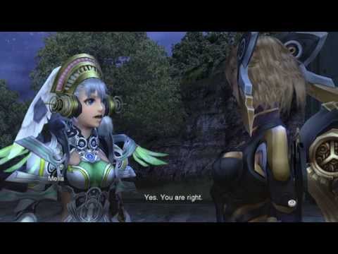 (Wii) Xenoblade Chronicles HD Cutscene 139b - Fiora and Melia - JAPANESE