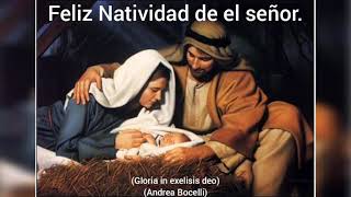 venid adoremos.Andrea Bocelli.