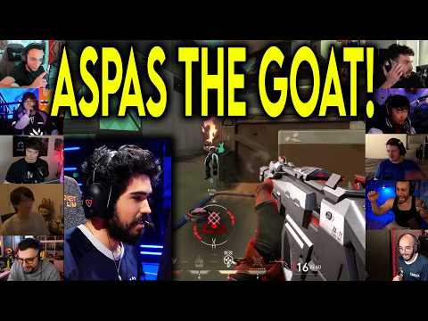 Valorant Streamers Reacts To MIBR Aspas Insane 1v3 CLUTCH Against NRG In VCT