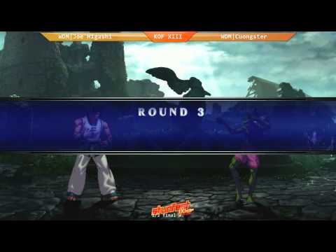 Stunfest 2013 - KOFXIII - 2v2 -Will2pac/Cuongster x Ryan Hart/Joe Higashi