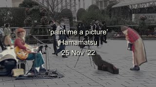 ‘paint me a picture’ - Markus K busking in Japan