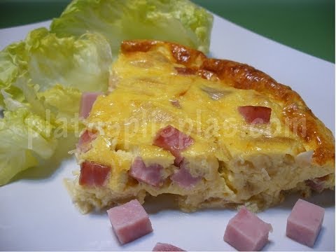 Quiche de puerros