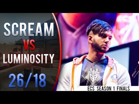CS GO POV   G2 ScreaM vs Luminosity dust2 @ ECS Season 1 Finals