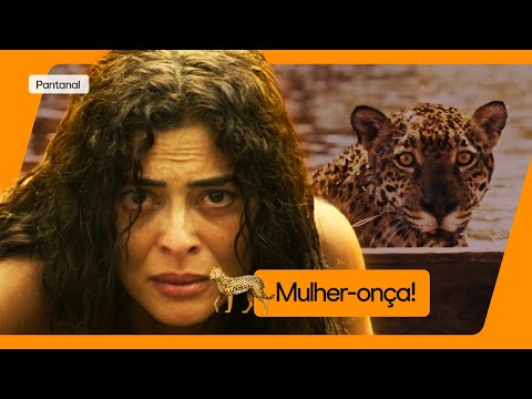 FELINA! MARIA MARRUÁ VIRA ONÇA PARA PROTEGER JUMA | PANTANAL | GLOBOPLAY NOVELAS