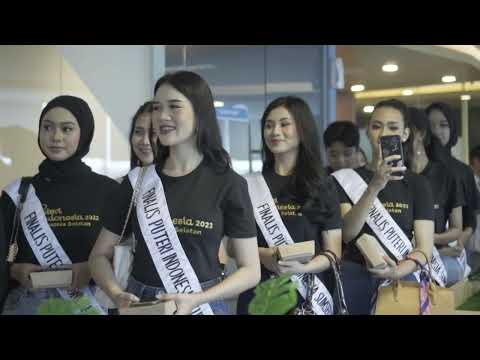 Kunjungan Finalis Puteri Indonesia Sumatra Selatan tahun 2023 ke Bank Sumsel Babel