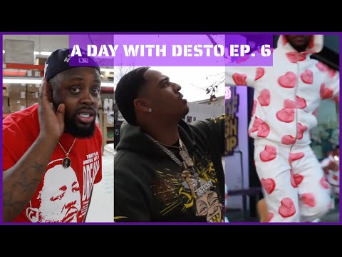 A Day With Desto Dubb EP.  6 | Stinc Team Pop-Up with Ralfy the Plug , Valentine's Day Shoot &  More