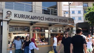 KURUKAHVECİ MEHMET EFENDİ 150 YILDIR KAHVE HİZMETİ VERİYOR :SİRKECİ YENİ YERİNDE