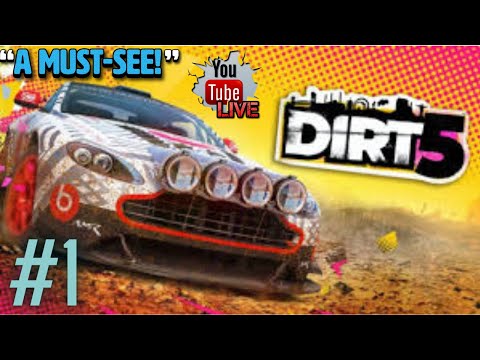 DIRT 5 Career Mode #1 | First Experience! | Live stream Gameplay