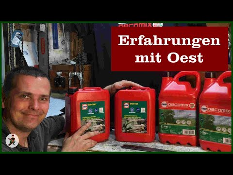 Erfahrungen mit Oecomix und Kettenhaftöl von Oest