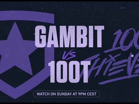 [ES] GAMBIT VS 100 THIEVES - VALORANT MASTER BERLIN - GROUP STAGE
