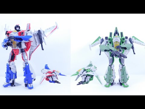 Transformers Studio Series Bumblebee Movie Voyager Class 72 Starscream & 76 Thrust Review