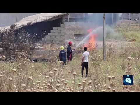 شاهد بالفيديو.. المحاصيل الزراعية المحترقة وخسائر بالملايين | تقرير: صباح الجاف