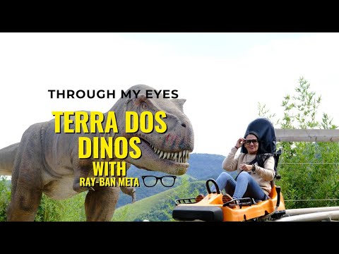 Terra dos Dinos Slide. My life has changed with Ray-Ban META!!!