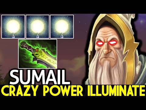 SUMAIL [Keeper of the Light] Crazy Power Illuminate Unreal Damage Dota 2
