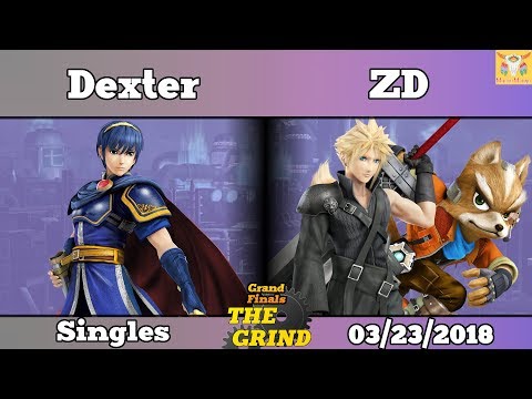 The Grind 19 Dexter (Marth) vs MM|ZD (Fox, Cloud) Grand Finals