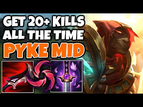 Want 20+ Kills often? Pyke Mid is your pick (He's also extremely annoying to face)