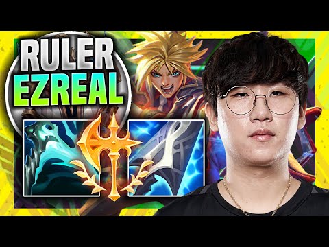 RULER DOMINATING WITH EZREAL! - GEN Ruler Plays Ezreal ADC vs Jhin! | Season 11