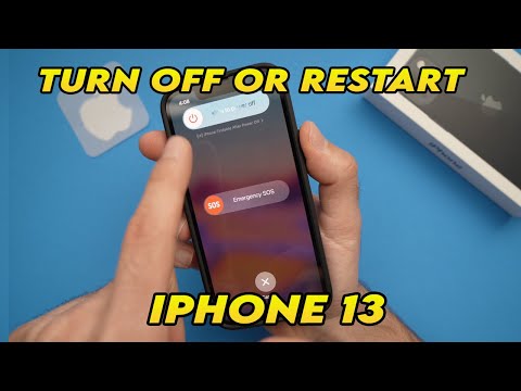 iPhone 13 & 13 Mini : How to Turn Off or Restart