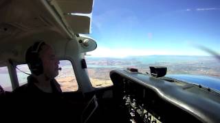 preview picture of video 'VFR Flight Following from Tracy (KTCY) to Napa (KAPC)'