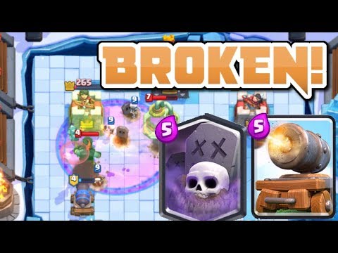 CANNON CART + GRAVEYARD IS UNSTOPPABLE! THE NEW META! | Clash Royale